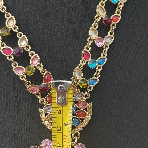 Large Gold Pendant Necklace - Picture 10 of 12